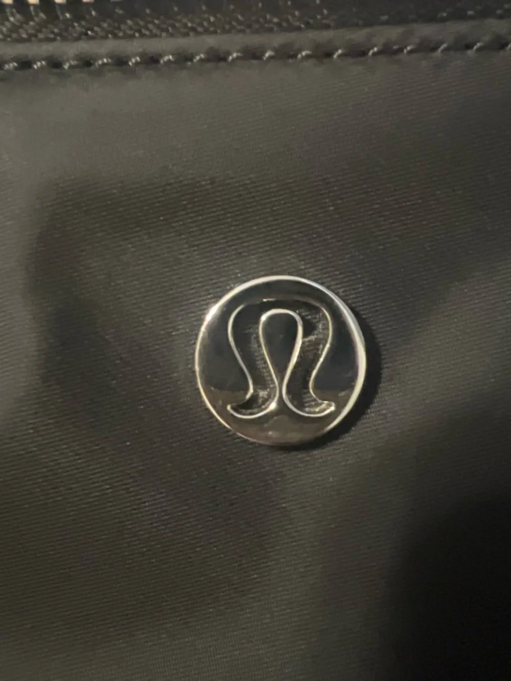 lululemon athletica Black Nylon Shoulder Bag